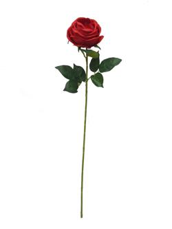 Flor Rosa 75cm color rojo