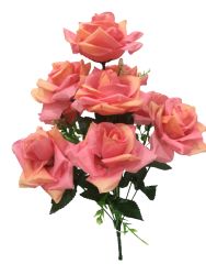 Ramo rosas 45cm color rosa