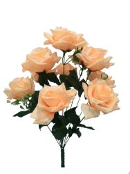 Ramo rosas 45cm color rosa claro