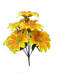 Flor ramo xxcm color amarillo