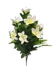 Flor ramo xxcm color beige