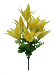 Ramo Lirio 55cm color amarillo