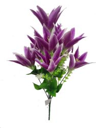 Ramo Lirio 55cm color lila