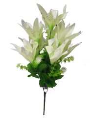 Ramo Lirio 55cm color beige