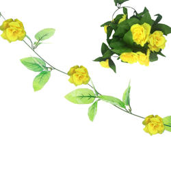 Tira Rosas Amarillo 220CM