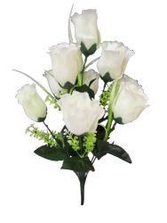 Flor ramo color blanco