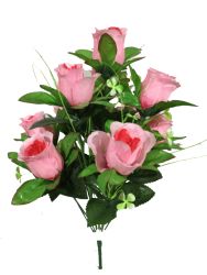 Ramo rosas 45cm color rosa