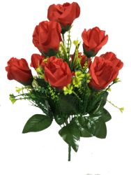 Ramo de rosas 70cm color rojo ref 3306_3