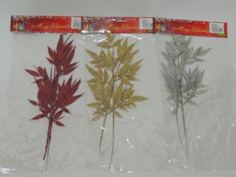 Rama hoja media de árbol 3 colores surtidos