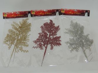 Rama hoja delgada de árbol 3 colores surtidos
