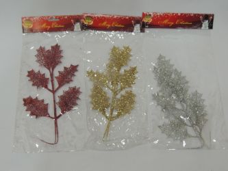Rama hoja gruesa de árbol 3 colores surtidos