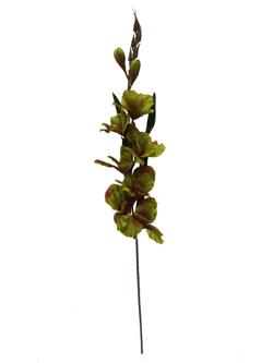 Flor larga 72cm color verde