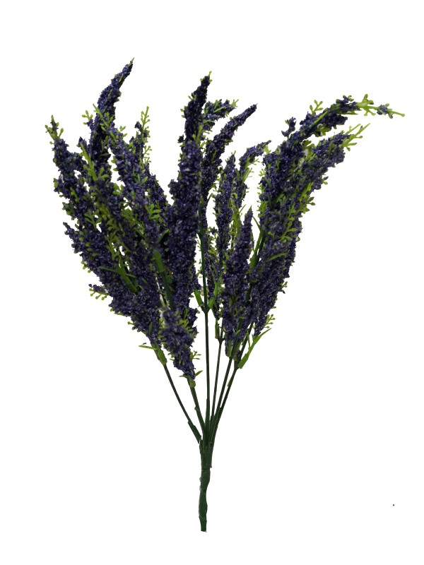 Flor mini 35cm color violeta