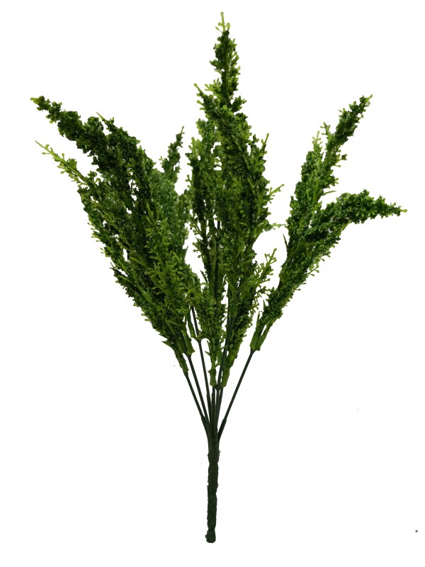Flor mini 35cm color verde