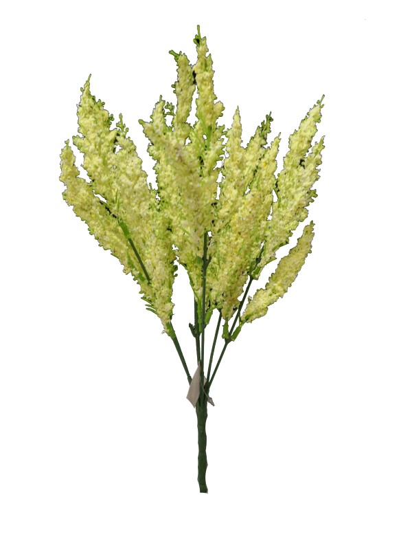Flor mini 35cm color blanco