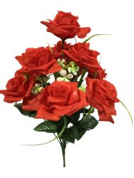 Ramo de rosas XXcm color rojo