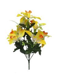 Flor xxcm color amarillo