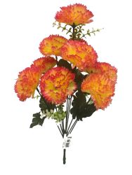 Flor Ramo 40cm color naranja/rosa