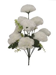 Flor Ramo 40cm color blanco