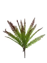 Rama hoja verde/rojo 50cm