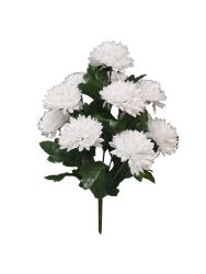 Flor ramo xxcm color blanco