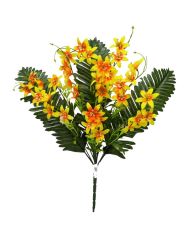 Flor de pared 50cm color amarillo