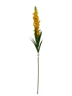 Flor larga 90cm color amarillo