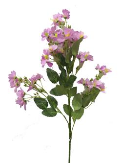 Flor larga 85cm color lila