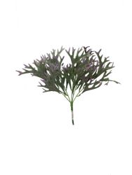 Rama Hoja verde con lila 30cm