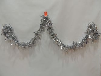 Espumillon navidad plata 200cm