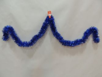 Espumillon navidad color azul 200cm