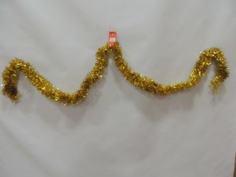 Espumillon navidad color dorado 200cm