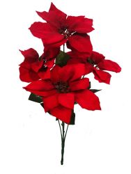 Flor Pascua Rojo 50CM