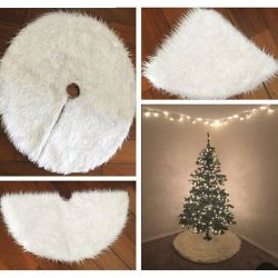 Alfombra Blanca Ø 90CM