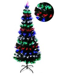 Árbol navidad verde con luces 4 colores 150cm P4P