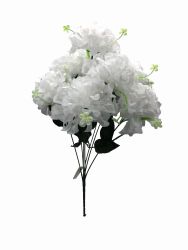 Flor ramo xxcm color blanco