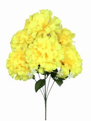 Flor ramo xxcm color amarillo