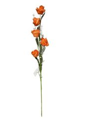 Flor gomaeva 70cm color naranja
