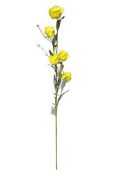 Flor gomaeva 70cm color amarillo