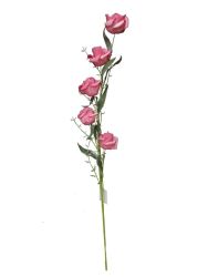 Flor gomaeva 70cm color rosa