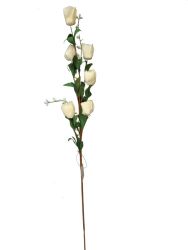 Flor gomaeva 70cm color blanco
