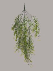 Rama hoja 80cm color verde con amarill