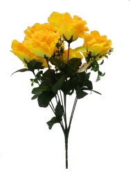 Flor ramo santos color amarillo