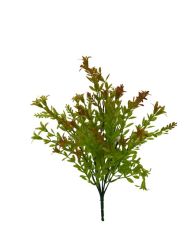 Hoja verde/rojo 35cm