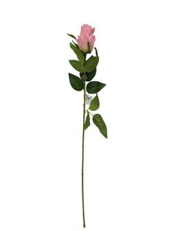 Flor larga 63cm color rosa