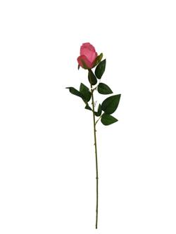 Flor larga 63cm color fucsia