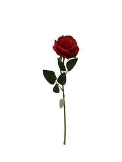 Flor larga 50cm color rojo