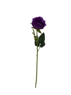 Flor larga 50cm color morado
