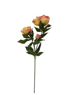 Flor larga 75cm color beige/rosa