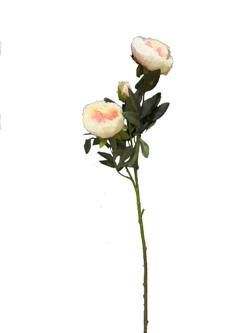 Flor larga 75cm color champan/rosa